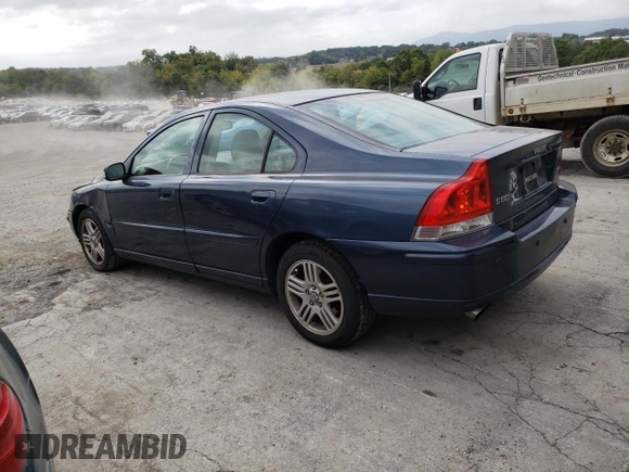 2007 Volvo S60 2.5L Turbo with VIN YV1RS592X72624092, listed as a Copart auction lot 71444464 with 131,832 mi miles and Salvage Title. Bid and sale history available at carsss.com. Image 2.