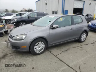 2010 Volkswagen Golf with VIN WVWAB7AJXAW096880, listed as a Copart auction lot 85729364 with Not provided miles and Salvage title. Bid and sale history available at DreamBid. Image 1.