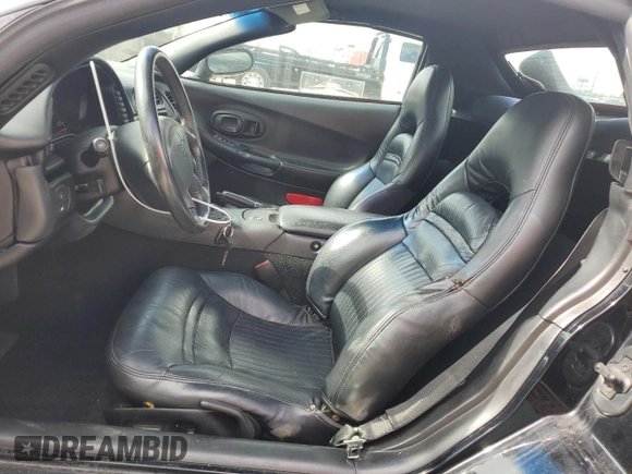 2001 Chevrolet Corvette with VIN 1G1YY32G915106953, listed as a Copart auction lot 41916645 with 55,420 mi miles and Salvage Title. Bid and sale history available at carsss.com. Image 7.