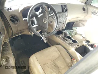 2020 Nissan Pathfinder Platinum with VIN 5N1DR2DM3LC593660, listed as a Copart auction lot 77549734 with 0 mi miles and Salvage Title. Bid and sale history available at carsss.com. Image 8.