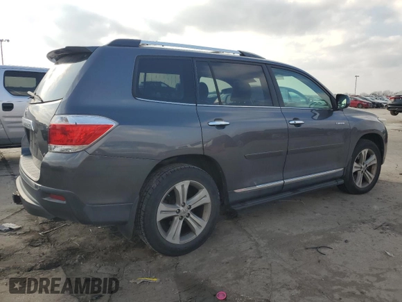 2012 Toyota Highlander Limited with VIN 5TDDK3EH2CS118810, listed as a Copart auction lot 44553695 with 146,314 mi miles and Clean Title. Bid and sale history available at carsss.com. Image 3.
