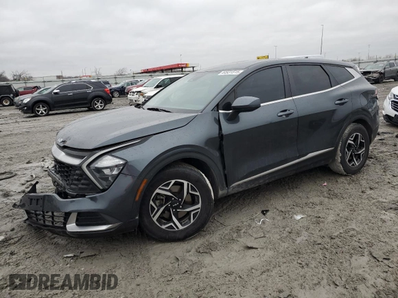 2023 Kia Sportage LX with VIN KNDPU3AF3P7048357, listed as a Copart auction lot 44931515 with 130,972 mi miles and Salvage Title. Bid and sale history available at carsss.com. Image 1.