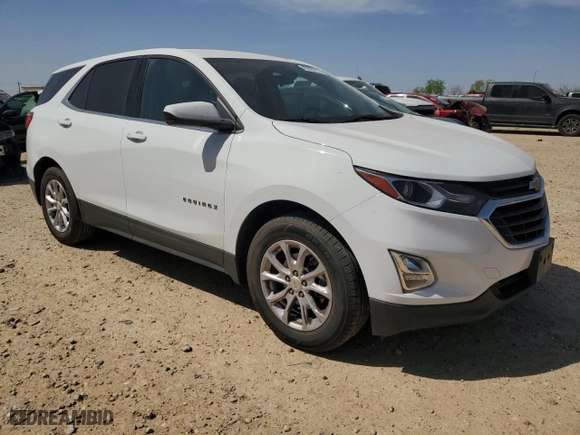 2020 Chevrolet Equinox LT with VIN 3GNAXKEV6LS705065, listed as a Copart auction lot 49969785 with 116,160 mi miles and Salvage Title. Bid and sale history available at carsss.com. Image 4.