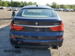 2012 BMW 5 Series GT 550i xDrive with VIN WBASP4C54CC899853, listed as a Copart auction lot 62847714 with 141,034 mi miles and Salvage Title. Bid and sale history available at carsss.com. Image 6.
