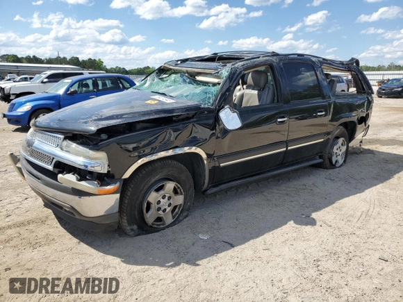2005 Chevrolet Suburban LT with VIN 3GNEC16Z05G174248, listed as a Copart auction lot 55474945 with Not provided miles and Salvage title. Bid and sale history available at DreamBid. Image 1.
