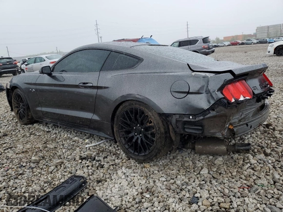 2015 Ford Mustang GT with VIN 1FA6P8CF8F5348585, listed as a Copart auction lot 56290945 with 94,706 mi miles and Salvage title. Bid and sale history available at DreamBid. Image 2.