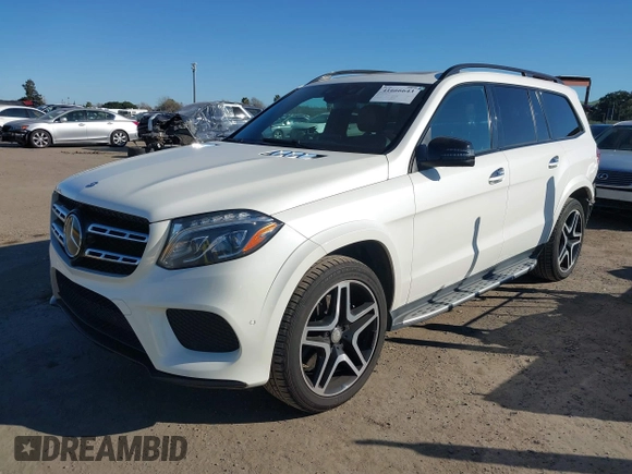 2017 Mercedes-Benz GLS 550 with VIN 4JGDF7DE2HA784150, listed as a IAAI auction lot 41666643 with 88,654 mi miles and . Bid and sale history available at DreamBid. Image 18.