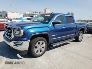 2018 GMC Sierra 1500 SLT with VIN 3GTP1NEC4JG549130, listed as a Copart auction lot 52577445 with 190,940 mi miles and Salvage title. Bid and sale history available at DreamBid. Image 1.