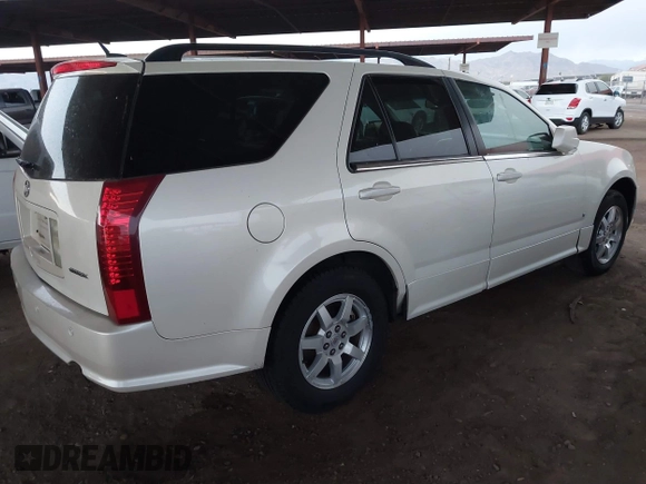 2008 Cadillac SRX AWD with VIN 1GYEE637X80102608, listed as a IAAI auction lot 41451221 with 151,552 mi miles. Bid and sale history available at carsss.com. Image 4.