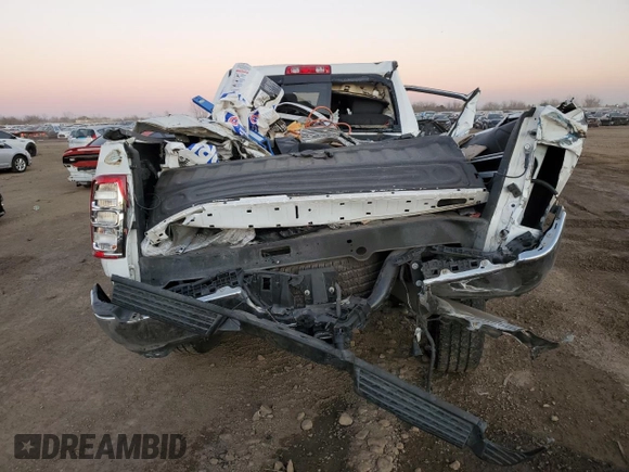 2022 Ram 2500 Tradesman with VIN 3C6UR5CJ2NG125553, listed as a Copart auction lot 80097334 with 0 mi miles and Salvage Title. Bid and sale history available at carsss.com. Image 6.