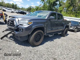 2020 Toyota Tacoma SR5 with VIN 3TMAZ5CN0LM129758, listed as a Copart auction lot 60785315 with 57,692 mi miles and Non repairable. Bid and sale history available at DreamBid. Image 1.