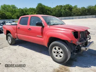 2008 Toyota Tacoma PreRunner with VIN 3TMKU72NX8M015810, listed as a Copart auction lot 56237155 with 165,871 mi miles and Salvage title. Bid and sale history available at DreamBid. Image 4.