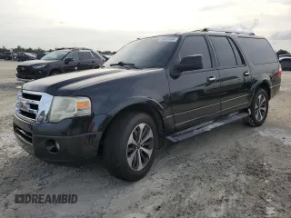 2011 Ford Expedition EL Limited with VIN 1FMJK1K56BEF16927, listed as a Copart auction lot 73485964 with 176,484 mi miles and Salvage Title. Bid and sale history available at carsss.com. Image 1.