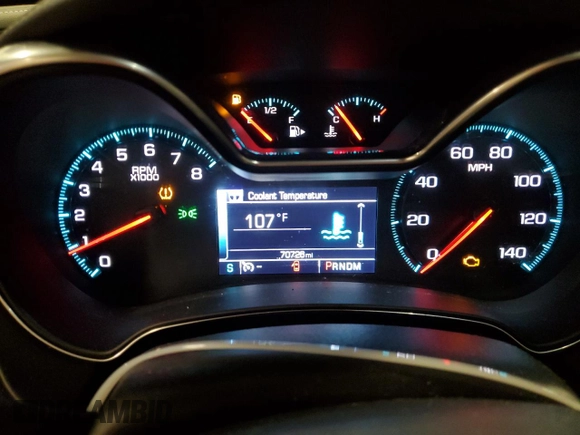2019 Chevrolet Impala LS with VIN 1G11X5S35KU120143, listed as a Copart auction lot 43557925 with 70,726 mi miles and Clean Title. Bid and sale history available at DreamBid. Image 9.