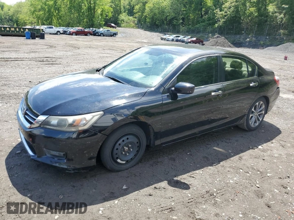 2014 Honda Accord Sport with VIN 1HGCR2F51EA019371, listed as a Copart auction lot 57385995 with 217,232 mi miles and Clean Title. Bid and sale history available at DreamBid. Image 1.