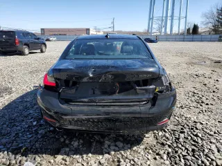 2020 BMW 3 Series 330i xDrive with VIN 3MW5R7J06L8B31086, listed as a Copart auction lot 50706325 with 42,734 mi miles and Salvage Title. Bid and sale history available at carsss.com. Image 6.