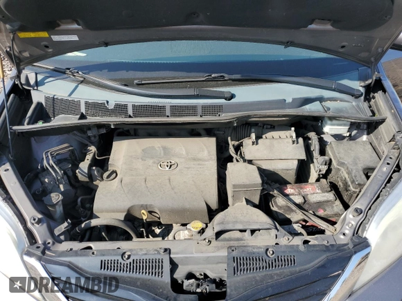 2014 Toyota Sienna LE with VIN 5TDJK3DC0ES080201, listed as a Copart auction lot 55147745 with 133,216 mi miles and Salvage Title. Bid and sale history available at DreamBid. Image 12.