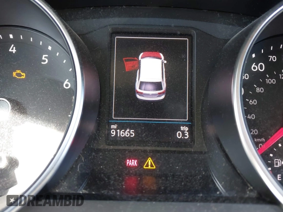 2021 Volkswagen Tiguan S with VIN 3VV1B7AX1MM044788, listed as a IAAI auction lot 41678069 with 91,665 mi miles and . Bid and sale history available at DreamBid. Image 16.