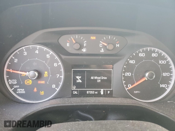 2018 GMC Acadia SLE with VIN 1GKKNRLA7JZ181313, listed as a Copart auction lot 79392514 with 87,353 mi miles and Salvage title. Bid and sale history available at DreamBid. Image 9.