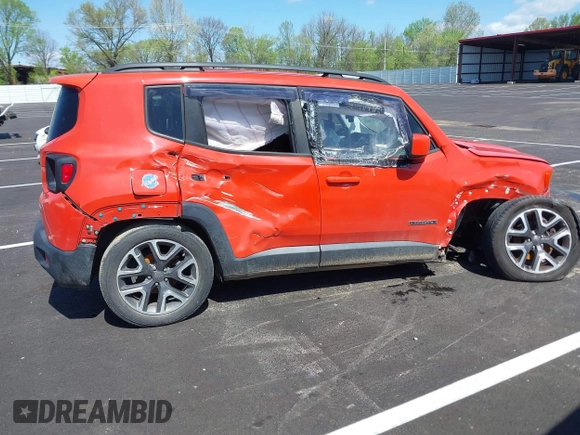 2017 Jeep Renegade Latitude z VIN ZACCJABB4HPG33377, wystawiony jako IAAI lot #41967663 z przebiegiem 141 201 mil mil oraz . Historia ofert i sprzedaży dostępna na DreamBid. Obrazek 12.