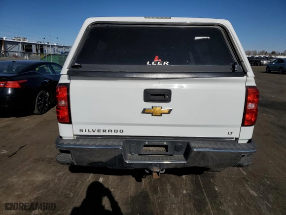 2015 Chevrolet Silverado 1500 LT with VIN 1GCUKREC9FF199221, listed as a Copart auction lot 44456255 with 172,443 mi miles and Salvage Title. Bid and sale history available at carsss.com. Image 6.