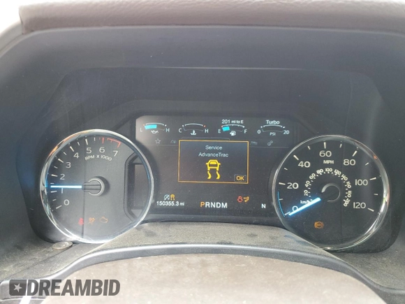 2018 Ford F-150 XL with VIN 1FTEW1EG7JFC04065, listed as a Copart auction lot 60716365 with 150,355 mi miles and Salvage title. Bid and sale history available at DreamBid. Image 9.