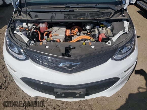 2021 Chevrolet Bolt EV LT with VIN 1G1FY6S05M4108088, listed as a Copart auction lot 48867605 with 25,121 mi miles and Salvage title. Bid and sale history available at DreamBid. Image 11.