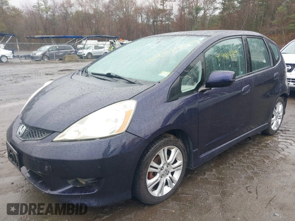 2009 Honda Fit Sport with VIN JHMGE88419S069110, listed as a IAAI auction lot 41981489 with 113,724 mi miles. Bid and sale history available at carsss.com. Image 2.