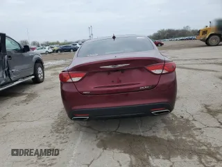 2015 Chrysler 200 S with VIN 1C3CCCDG9FN656436, listed as a Copart auction lot 52453635 with 61,976 mi miles and Salvage Title. Bid and sale history available at carsss.com. Image 6.