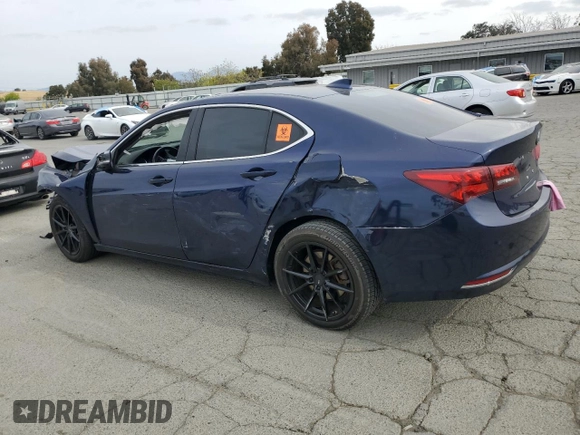 2015 Acura TLX Technology with VIN 19UUB2F51FA019378, listed as a Copart auction lot 54581335 with 91,899 mi miles and Salvage title. Bid and sale history available at DreamBid. Image 2.