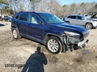 2016 Jeep Cherokee Limited with VIN 1C4PJLDS8GW282243, listed as a Copart auction lot 41487745 with 115,745 mi miles and Salvage Title. Bid and sale history available at carsss.com. Image 4.