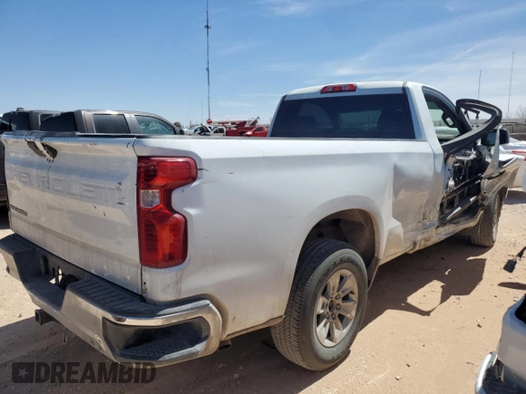 2021 Chevrolet Silverado 1500 Work Truck with VIN 3GCNWAEF6MG335630, listed as a Copart auction lot 49798955 with 88,688 mi miles and Salvage Title. Bid and sale history available at carsss.com. Image 3.