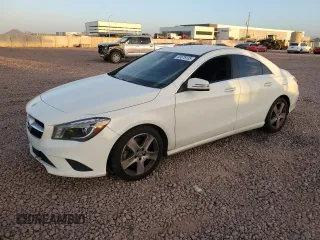 2015 Mercedes-Benz CLA 250 with VIN WDDSJ4EB1FN257788, listed as a Copart auction lot 55452535 with 145,533 mi miles and Salvage Title. Bid and sale history available at DreamBid. Image 1.