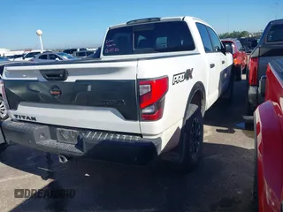 2021 Nissan Titan Pro-4X with VIN 1N6AA1ED5MN533759, listed as a IAAI auction lot 41203812 with 39,154 mi miles and . Bid and sale history available at DreamBid. Image 4.