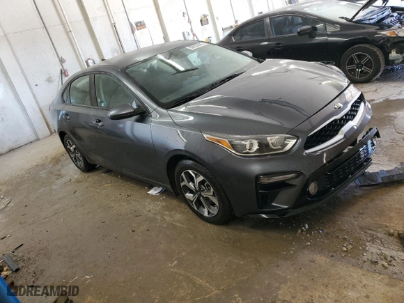 2021 Kia Forte FE with VIN 3KPF24AD3ME377836, listed as a Copart auction lot 50052645 with 56,155 mi miles and Salvage Title. Bid and sale history available at carsss.com. Image 4.