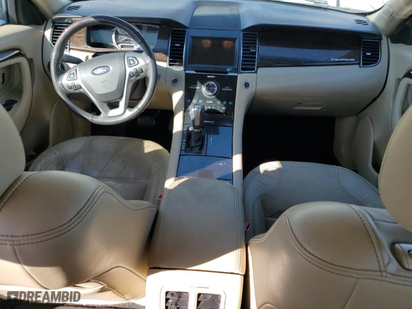 2018 Ford Taurus Limited with VIN 1FAHP2F85JG135450, listed as a Copart auction lot 43906255 with 64157 miles and Salvage Title. Bid and sale history available at carsss.com. Image 8.