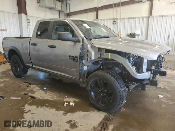 2021 Ram 1500 Classic Warlock with VIN 1C6RR7GG1MS547353, listed as a Copart auction lot 83215454 with 0 mi miles and Salvage Title. Bid and sale history available at carsss.com. Image 4.