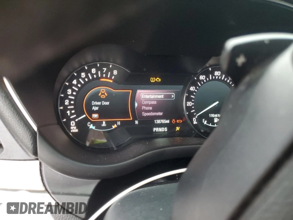 2017 Lincoln MKC Premiere with VIN 5LMCJ1D99HUL46621, listed as a Copart auction lot 64610255 with 138,765 mi miles and Salvage title. Bid and sale history available at DreamBid. Image 9.