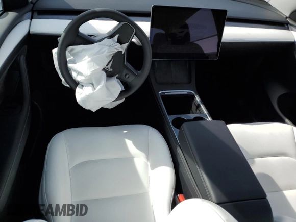 2024 Tesla Model Y Long Range с VIN 7SAYGDEE6RF149685, выставлен на аукционе Copart как лот 52986885 с пробегом Не указан миль и Списание • Salvage title. История ставок и продаж доступна на DreamBid. Изображение 8.