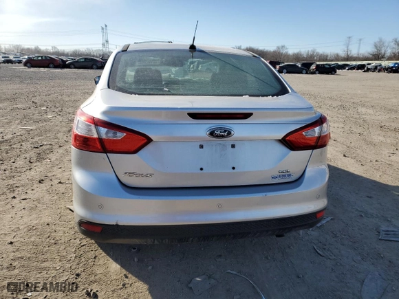 2012 Ford Focus SEL with VIN 1FAHP3H21CL266142, listed as a Copart auction lot 46186455 with 164,731 mi miles and Salvage Title. Bid and sale history available at carsss.com. Image 6.