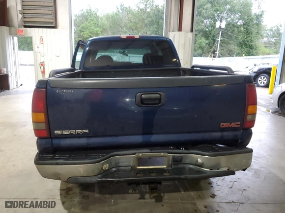 2000 GMC New Sierra 1500 SLE with VIN 1GTEK19T7YE407721, listed as a Copart auction lot 78507154 with 0 mi miles and Salvage Title. Bid and sale history available at carsss.com. Image 6.