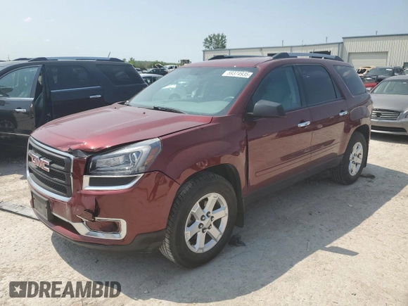 2015 GMC Acadia SLE с VIN 1GKKVPKD4FJ314633, выставлен на аукционе Copart как лот 59374935 с пробегом 102 001 миль миль и Списание • Salvage title. История ставок и продаж доступна на DreamBid. Изображение 1.