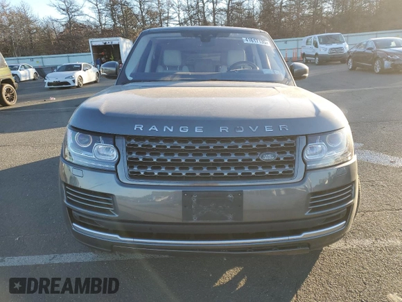 2017 Land Rover Range Rover with VIN SALGR2FK5HA362235, listed as a Copart auction lot 41617135 with 84,568 mi miles and Salvage title. Bid and sale history available at DreamBid. Image 5.