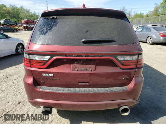 2022 Dodge Durango R/T z VIN 1C4SDJCT8NC108297, wystawiony jako Copart lot #54101095 z przebiegiem Nie podano mil oraz Szkoda całkowita • Salvage title. Historia ofert i sprzedaży dostępna na DreamBid. Obrazek 6.