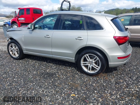 2013 Audi Q5 Premium Plus with VIN WA1LFAFPXDA017291, listed as a IAAI auction lot 42008370 with 84,017 mi miles and . Bid and sale history available at DreamBid. Image 3.