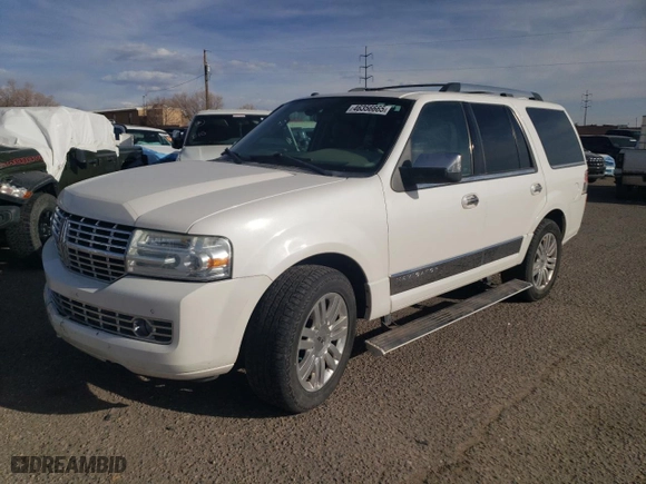 2012 Lincoln Navigator with VIN 5LMJJ2H56CEL08366, listed as a Copart auction lot 46356665 with 202,615 mi miles and Salvage Title. Bid and sale history available at carsss.com. Image 1.