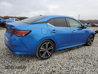 2021 Nissan Sentra SR with VIN 3N1AB8DV5MY268169, listed as a Copart auction lot 84290154 with 41,119 mi miles and Salvage Title. Bid and sale history available at DreamBid. Image 3.