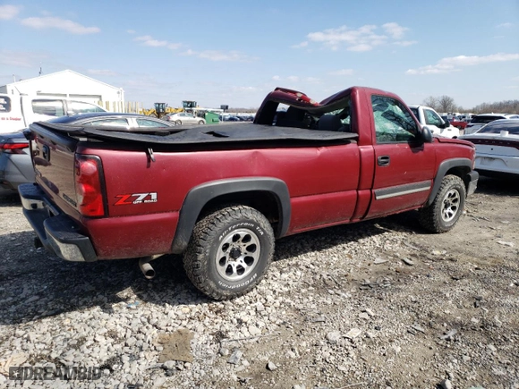 2004 Chevrolet Silverado 1500 Z71 with VIN 1GCEK14T54E160796, listed as a Copart auction lot 52707275 with 132,605 mi miles and Non Repairable. Bid and sale history available at carsss.com. Image 3.