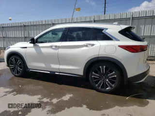 2021 Infiniti QX50 Luxe with VIN 3PCAJ5BB8MF102182, listed as a Copart auction lot 51758835 with 40,582 mi miles and Salvage Title. Bid and sale history available at DreamBid. Image 2.