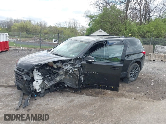 2020 Chevrolet Traverse RS with VIN 1GNEVJKW3LJ311362, listed as a IAAI auction lot 42022527 with 54,595 mi miles and . Bid and sale history available at DreamBid. Image 6.